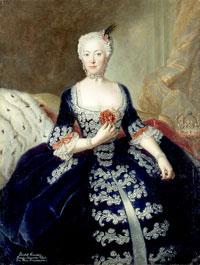 antoine pesne Portrait of Elisabeth Christine von Braunschweig-Bevern Germany oil painting art